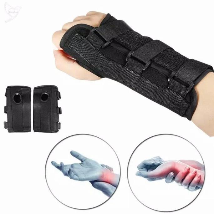 Deker pergelangan tangan wrist brace, patah tangan, fraktur wrist