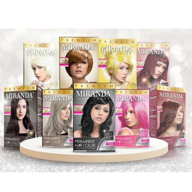 Miranda Hair Colour 30gr Cat Rambut Miranda Miranda Permanent Hair Color Cat Rambut Cod Shopee Indonesia