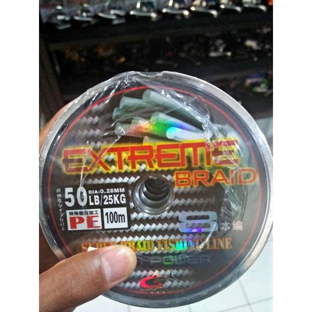 PE G TECH  EXTREME BRAID 50 LB PE 5 DIAMETER 0.28MM