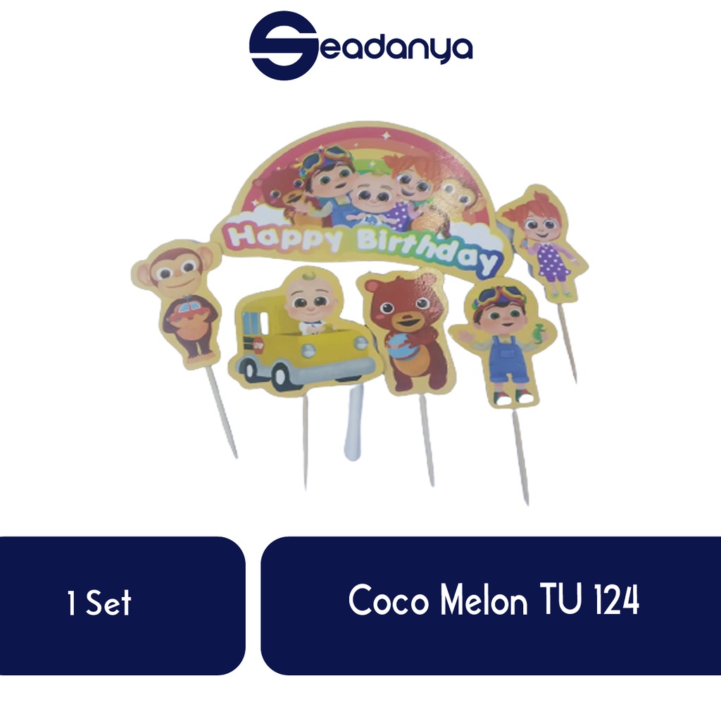 

Coco Melon TU 124/Topper Coco Melon/Coco Melon/Hiasan Kue/Hiasan Tart/Hiasan Kue Ulang Tahun/Hiasan Cake/Pernak Pernik Pesta