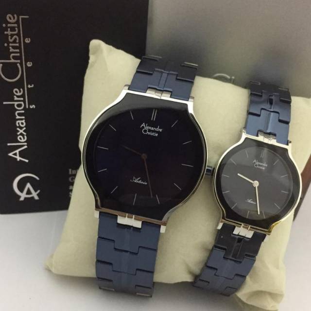 Alexandre Christie AC 8410 Blue Silver