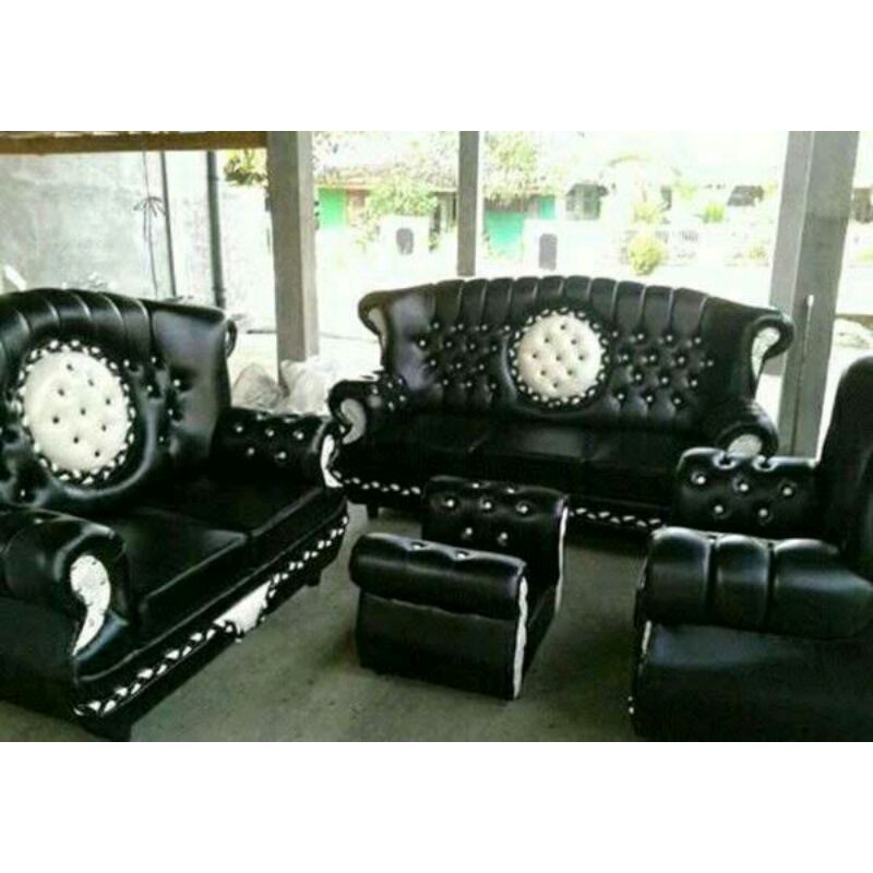 Sofa Jaguar Mewah / Jaguar Matahari Hitam Putih