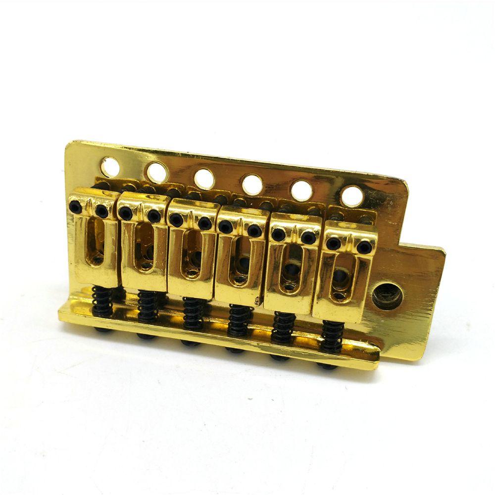 TOP Tune-o-matic Bridge 6 Strings Klip Penahan Aksesoris Gitar Tailpiece Gitar Untuk Strat SQ ST Guita Elektrik