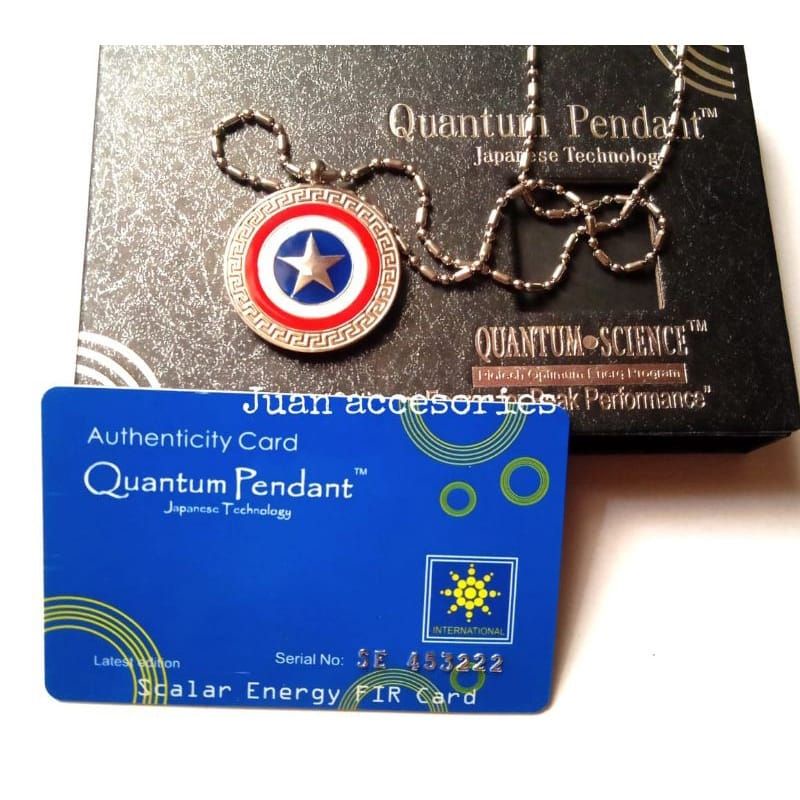 COD✅(TERBARU)KALUNG QUANTUM PENDANT MOTIF AMERIKA KALUNG KESEHATAN