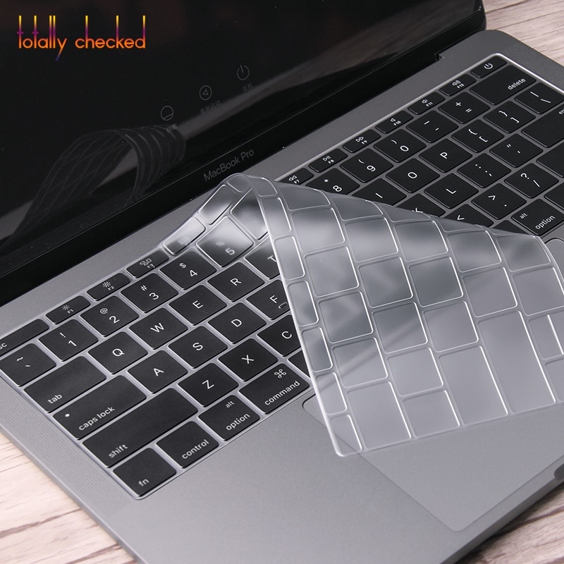 TPU Keyboard Cover for Macbook Air Pro Retina 13 15 17 - 4H8YF - Transparent