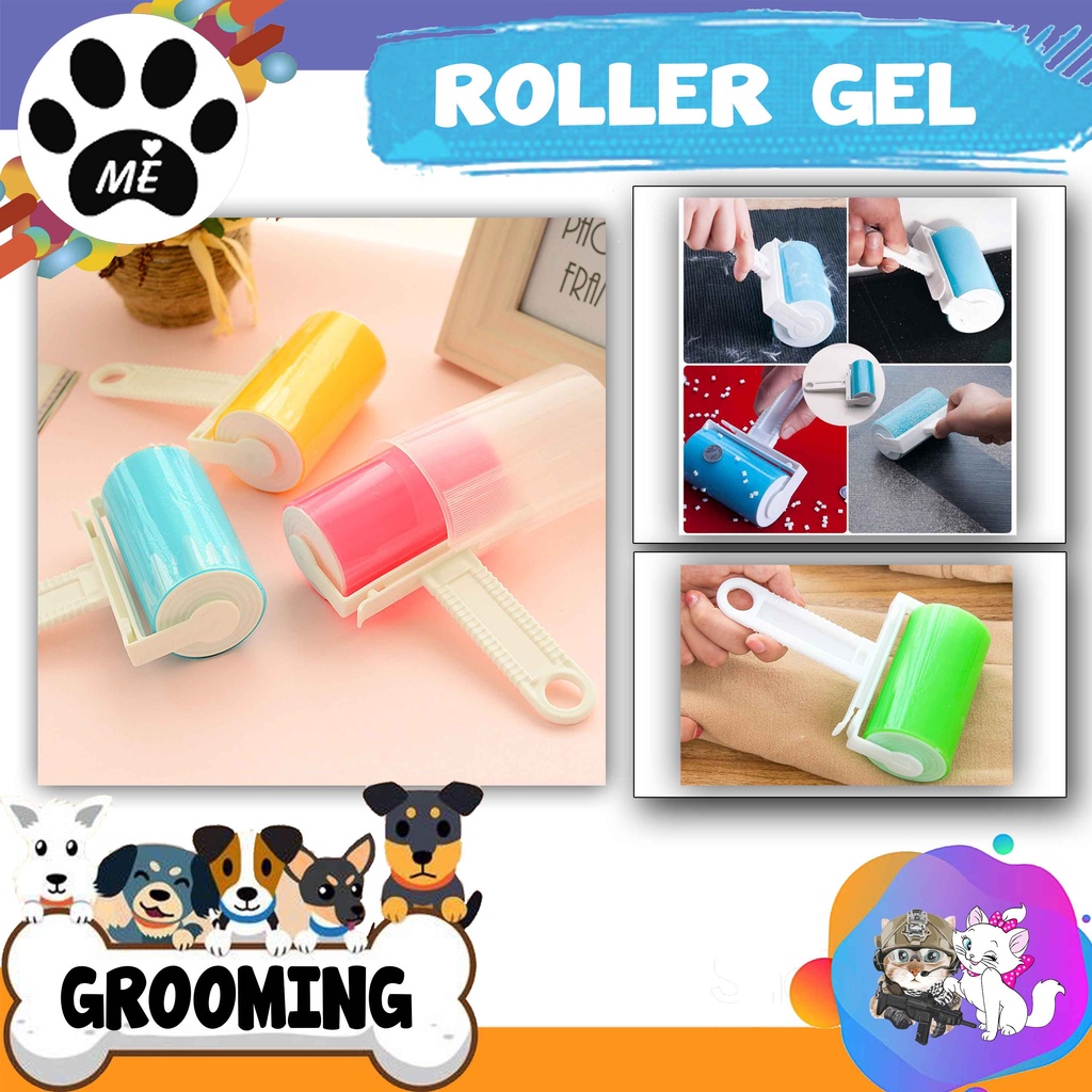 Pet Roller &quot;ROLLER GEL&quot; Pembersih Bulu Hewan