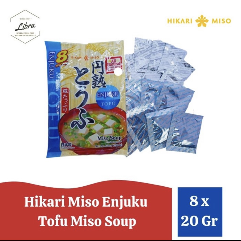 

Hikari Miso Enjuku Fried Tofu/ Ori Jepang/ Miso Soup Instan