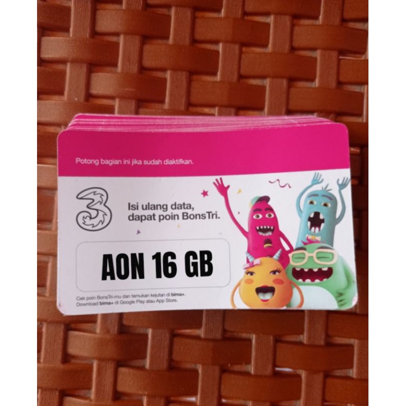 Voucher Tri AON 16Gb