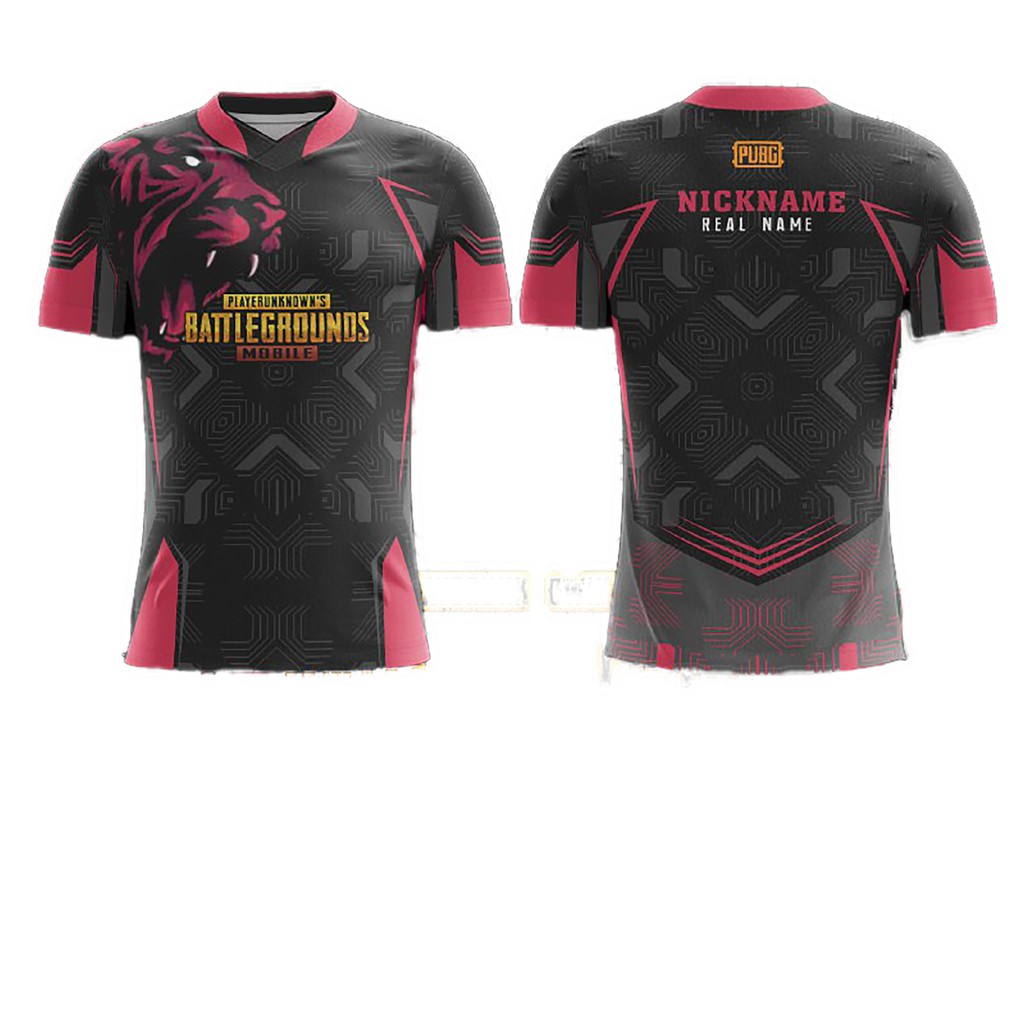 Kaos Jersey Game Esport Pubg Freefire Mobile Legend COD PB Costum Size XS-6XL BX2910FP