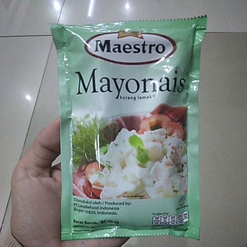 

Maestro mayonaise sachet 100gr