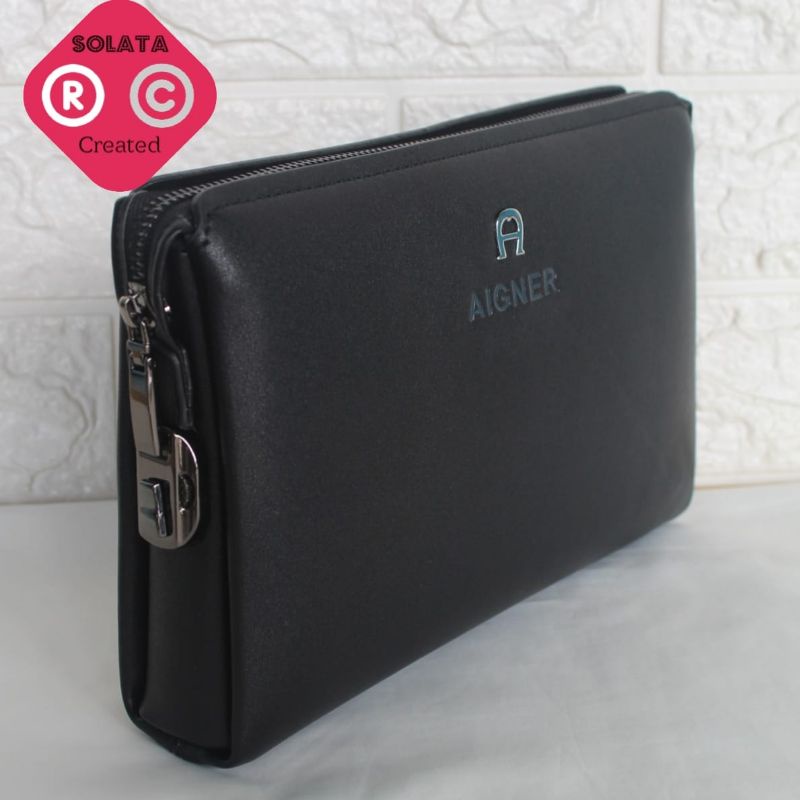 HANDBAG AIGNER PRIA HANDBAG WANITA - CLUTCH AIGNER PRIA CLUTCH WANITA CLUTCH MONT BLANC