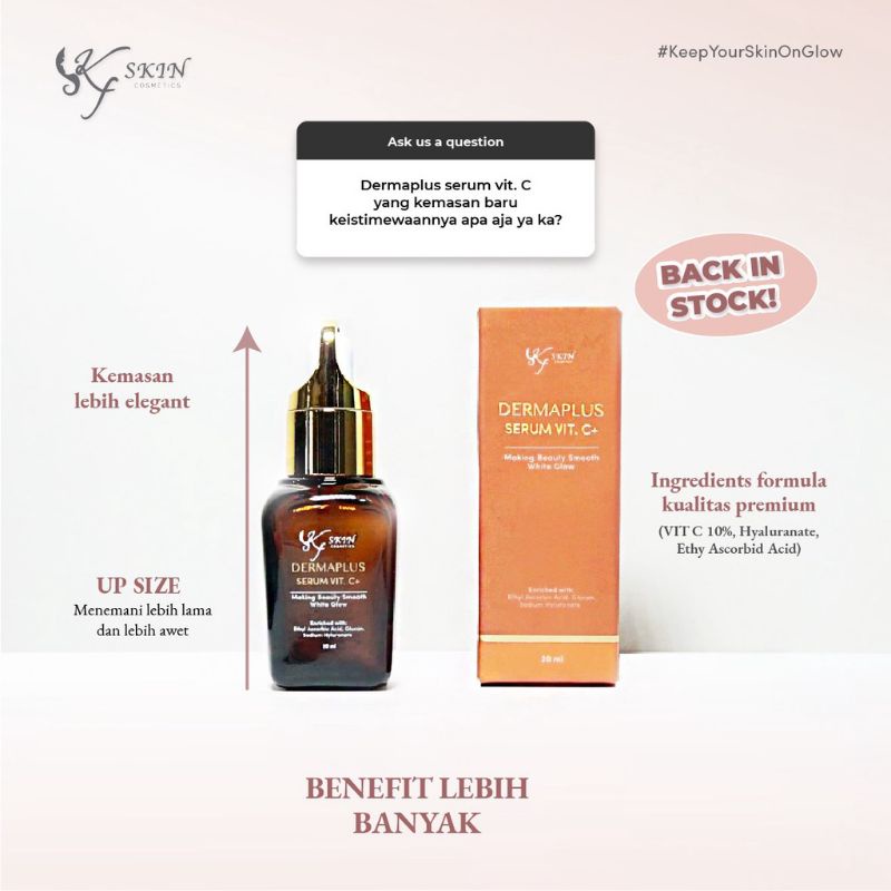 KF SKIN SERUM DERMAPLUS VIT C BPOM