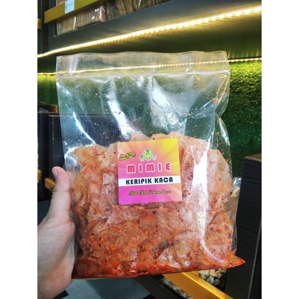 

keripik kaca pedas