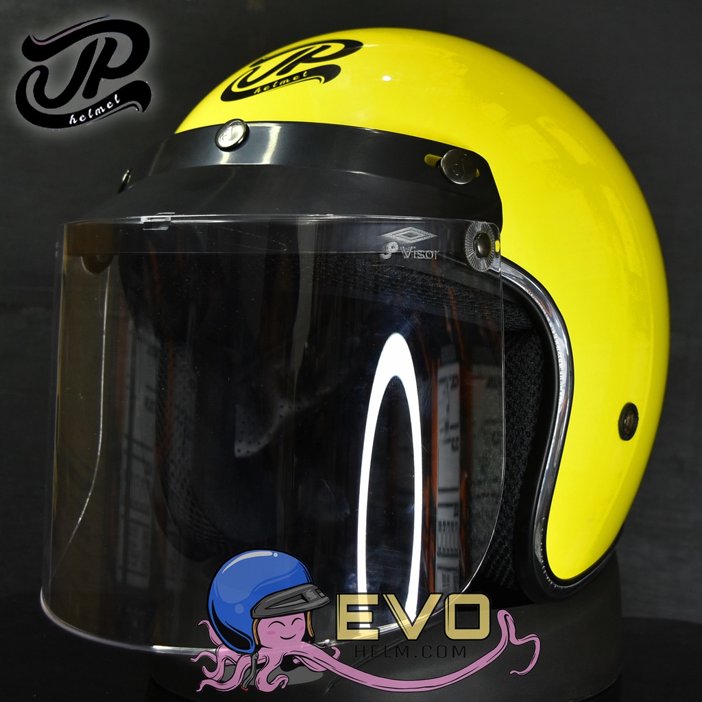 HELM BOGO JPX_JP NEW BIGIE_SOLID - YELLOW LEMON GLOSS/BLACK