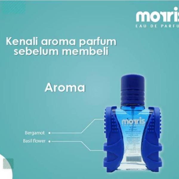 [60ML] Parfum Pria Morris Robot 60ML 60 ml | Morris Eau De Parfum | Futuristik | Navy | Vip | Touring_Cerianti