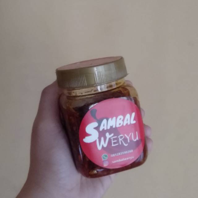 

Sambal baby cumi weryu