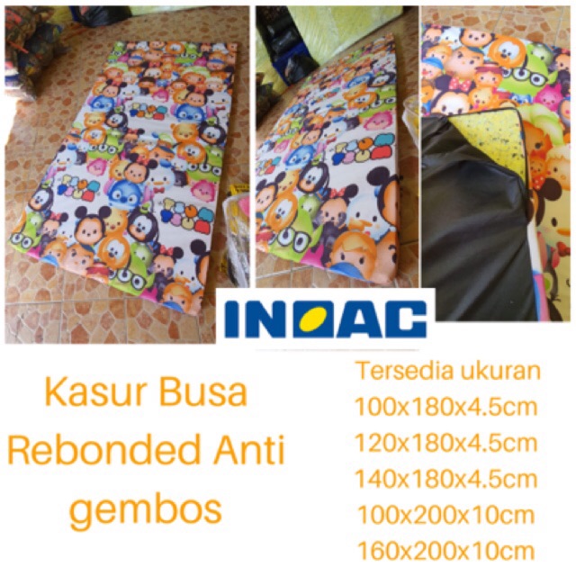  Kasur  lipat INOAC Kasur  busa rebonded anti gembos kasur  