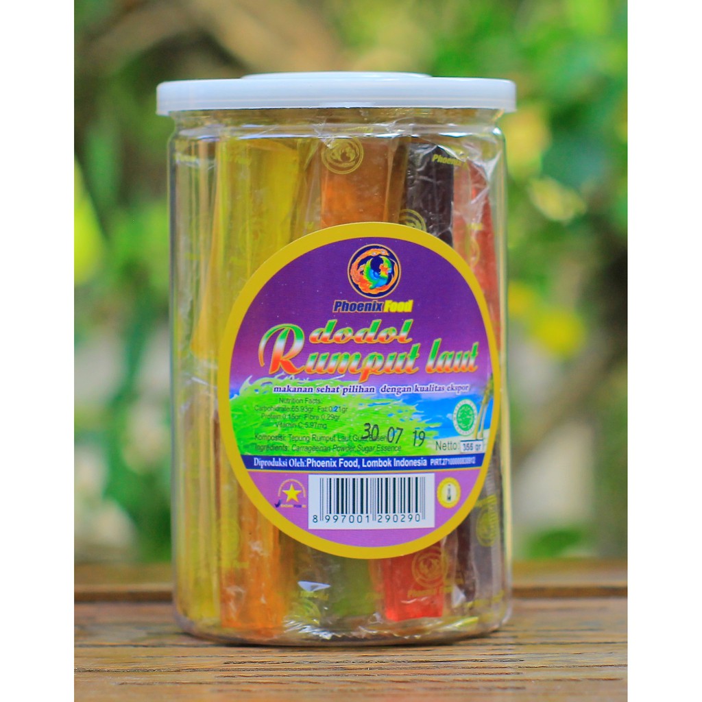 

DODOL RUMPUT LAUT TOPLES PET CAN 355 gr