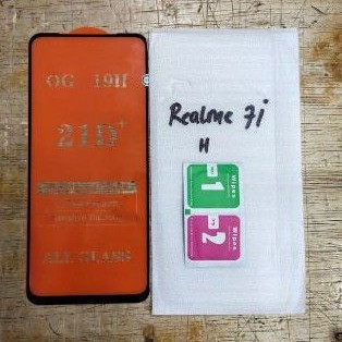 REALME 3 , REALME 5 PRO , X2 , C3 , XT , 7 , 7I , C11 , C12 , C15 tempered glass full kaca gorila