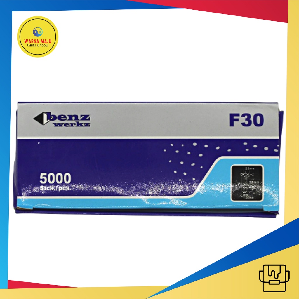 

BENZ F30 Isi Staples Mesin Paku Tembak Lurus Air Nailer Gun F 30
