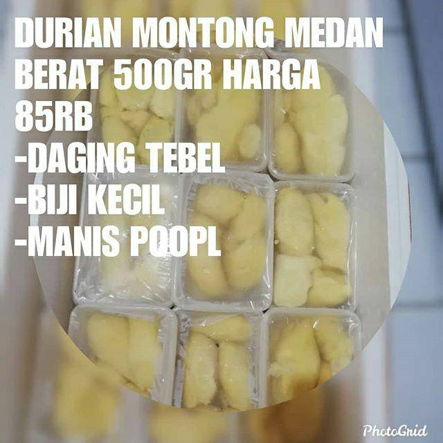 

Durian/Duren Kupas Medan Montong