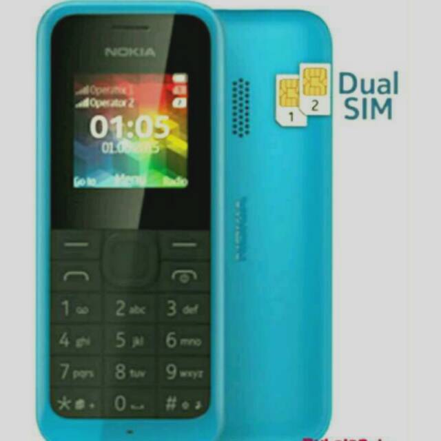 NOKIA 105 NEW DUAL SIM ORIGINAL
