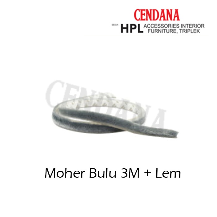 Moher Bulu Mohair Door Seal 3M