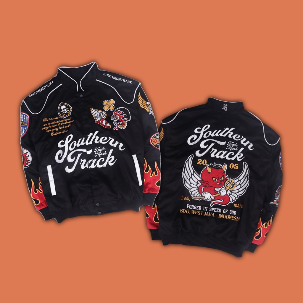 Racing Jaket Ride Devils by Southerntrack | Nascar Jacket