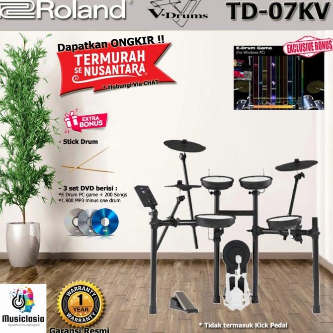 Roland Td07Kv Drum Elektrik / Td 07Kv / Td07 Kv / Td07-Kv / Td-07Kv