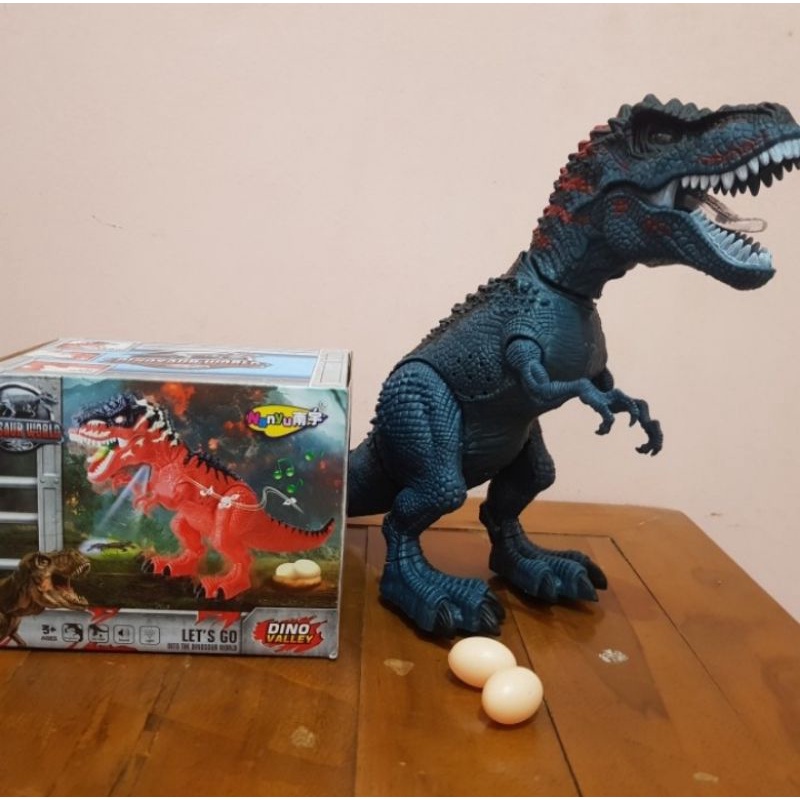 Mainan Dinosaurus Tyrex - Mainan Dinosaurus Bisa Berjalan dan Bersuara Edukasi Anak