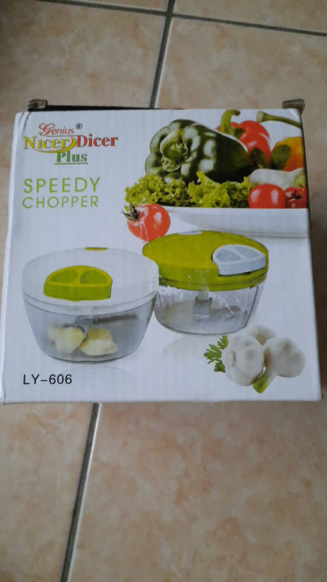 Grinder Mixer Serbaguna Genius Nicer Dicer Plus 3 Mata Pisau / Blender Cincang Daging, Bumbu, Bawang