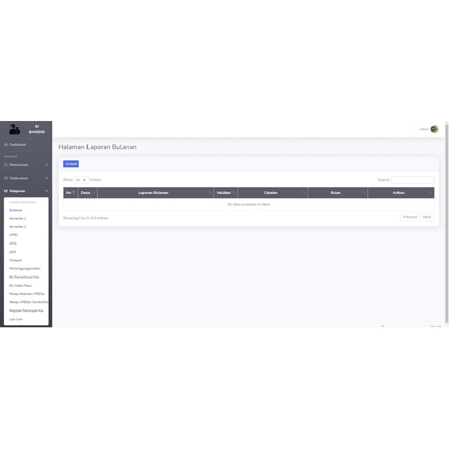 DVD Aplikasi Administrasi Desa Berbasis Web PHP