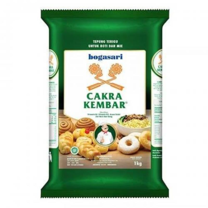 

Cakra Kembar Tepung Terigu 1 KG