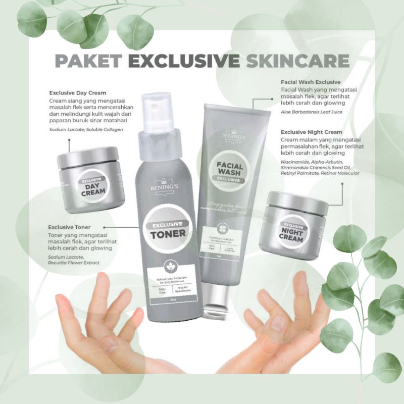 BENING'S SKINCARE PAKET EXCLUSIVE