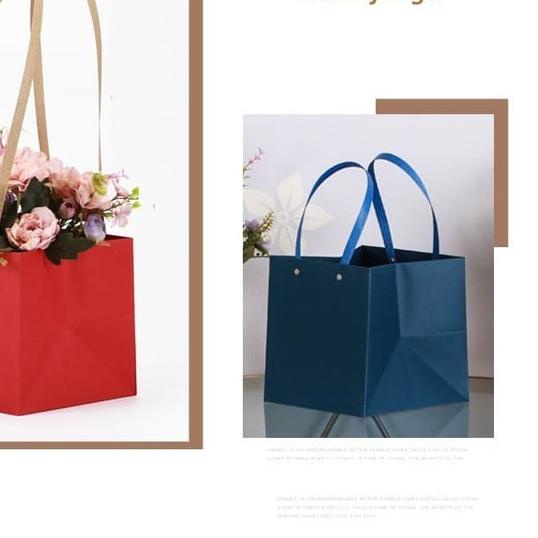 

Kantong Kotak 25x25cm Kantong Hadiah Serbaguna Tb Bag Kado - Hitam
