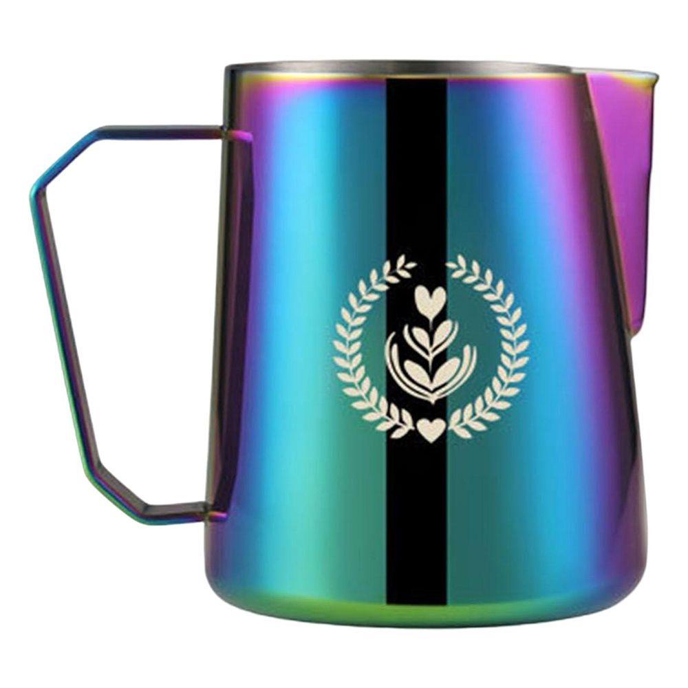 Lily Coffee Pitcher Bar Dapur Stainless Steel 600ml/20oz Elegan Swan Cream Maker