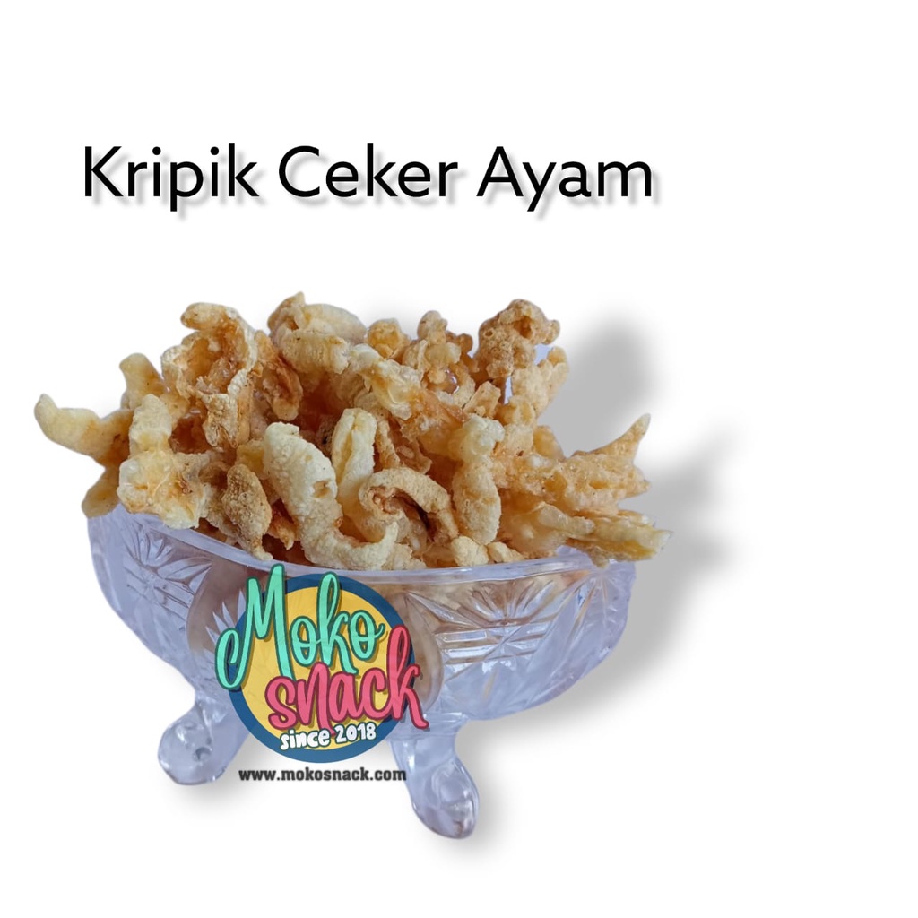 

Snack Cemilan Kripik Ceker 250gr