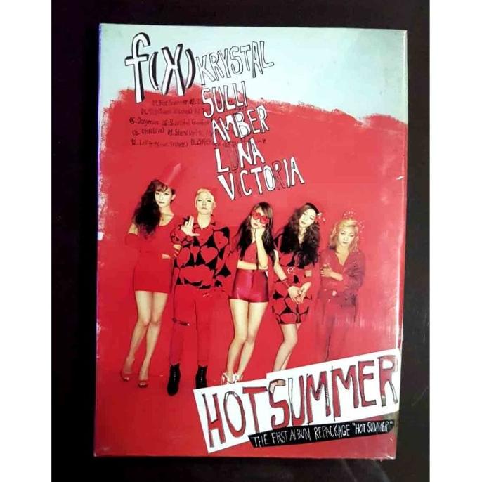 f(x) The 1st album repackage "Hot Summer"/ KPOP MUSIK CD ORI Termurah