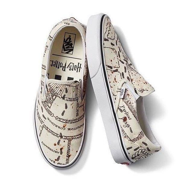 

Harry Potter x Vans Slip On Marauder's Map