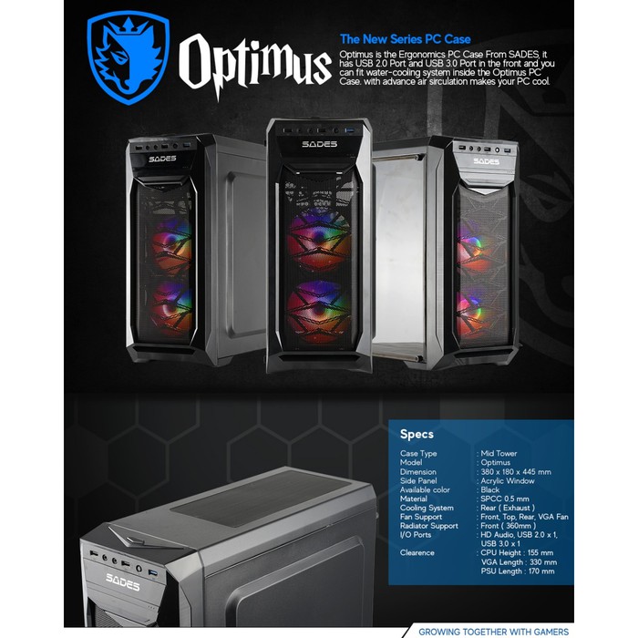 Sades Optimus RGB