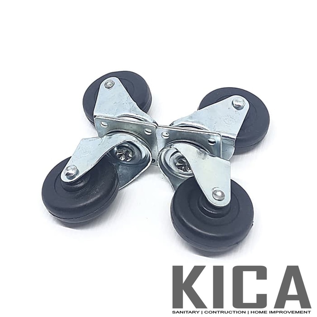 RODA LEMARI  / RODA GEROBAK / RODA ETALASE / RODA KARET / RODA GEPENG 2 INCH