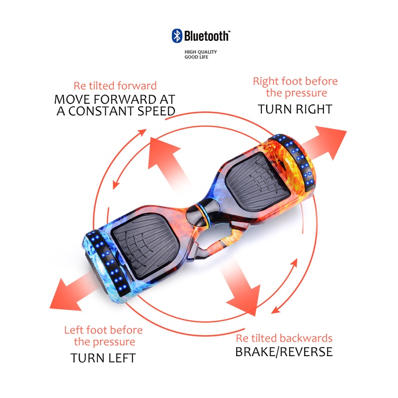 Terbaru Smart Balance Wheel / Hoverboard 7 Inch