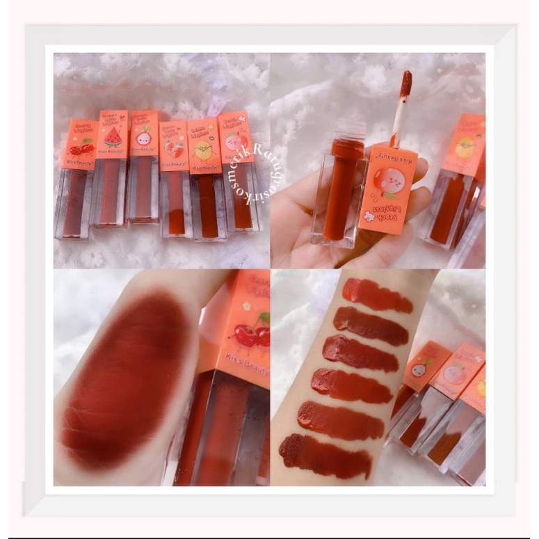 [PER 6 PCS] LIP GLOSS KISS BEAUTY FRUIT NO.70523-03