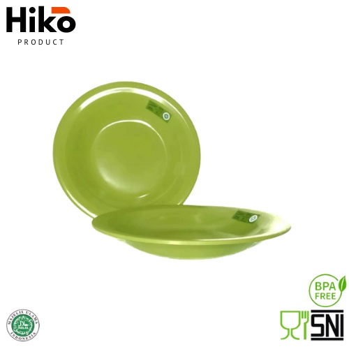 Piring Makan - Melamin - Ulir - Warna - 9 Inch / 9 Inci - Golden Flying Fish | Piring Melamin / Piri