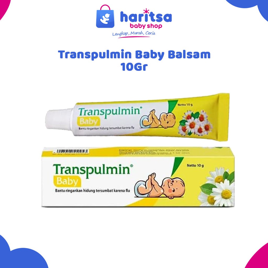 Transpulmin Baby Balsam 10gr / Balsam bayi &amp; anak-anak