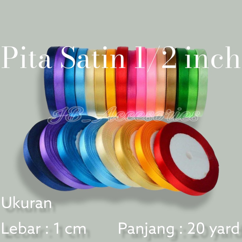 

Pita satin taiwan 1/2 inch 25 yard EAGLE