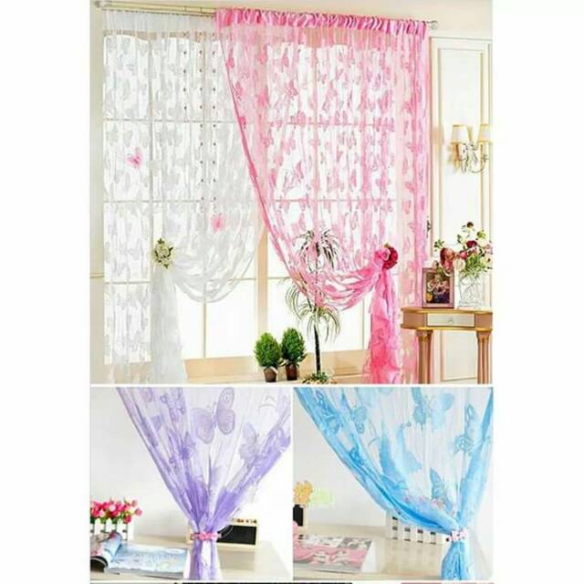 Tirai benang kupu kupu