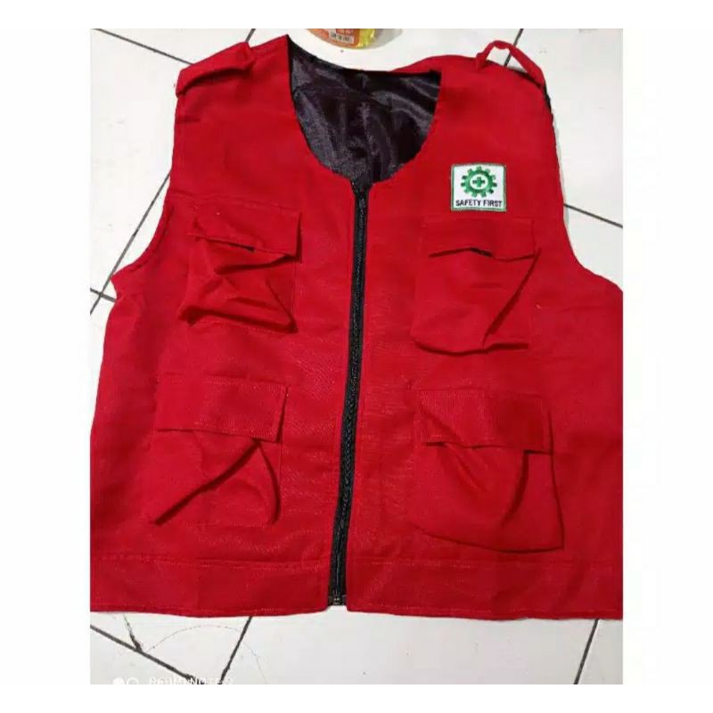 Rompi safety merah