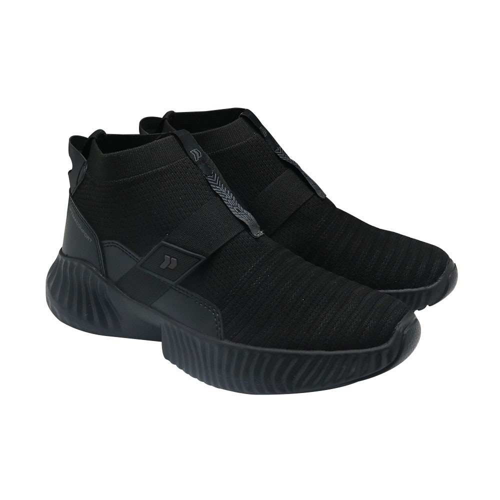 Precise Flexnit Hajime JT Sepatu Anak Laki-Laki - All Black