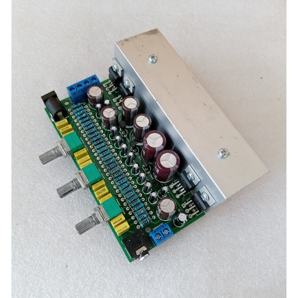 Modul TDA2003 2.1 10 Watt Plus Subwoofer 18 Watt Power Amplifier